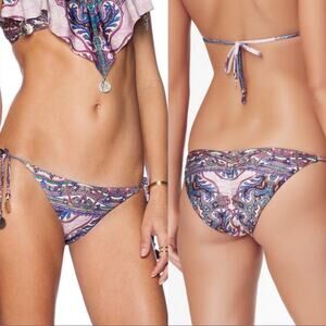 Ale by Alessandra 'Kashmir' Bottom sz large purple blue boho paisley sz Large